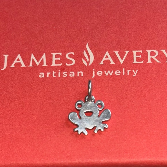 James Avery Sterling Silver Frog